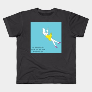 Falling Design - The Year of Goodbye EP (Original Cyan) Kids T-Shirt